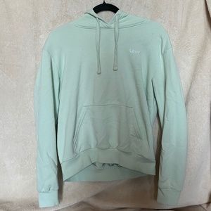 Love Embroidered Hoodie